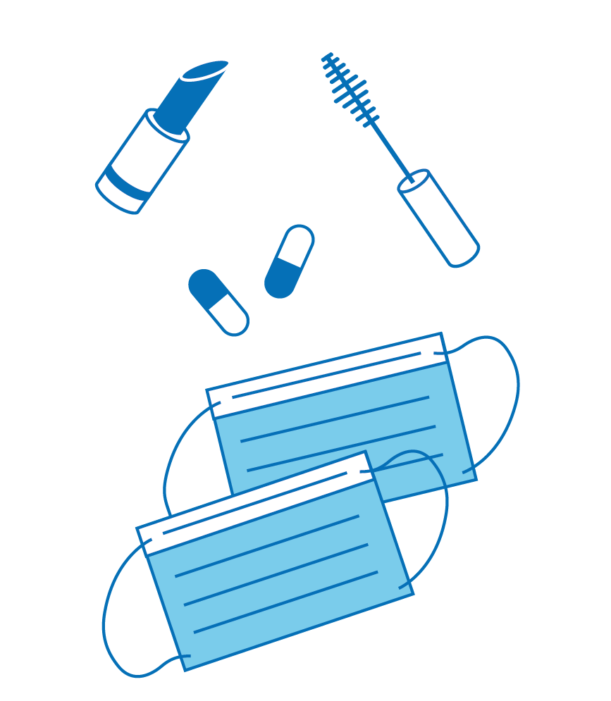 Sterilisation of medical utensils and cosmetics